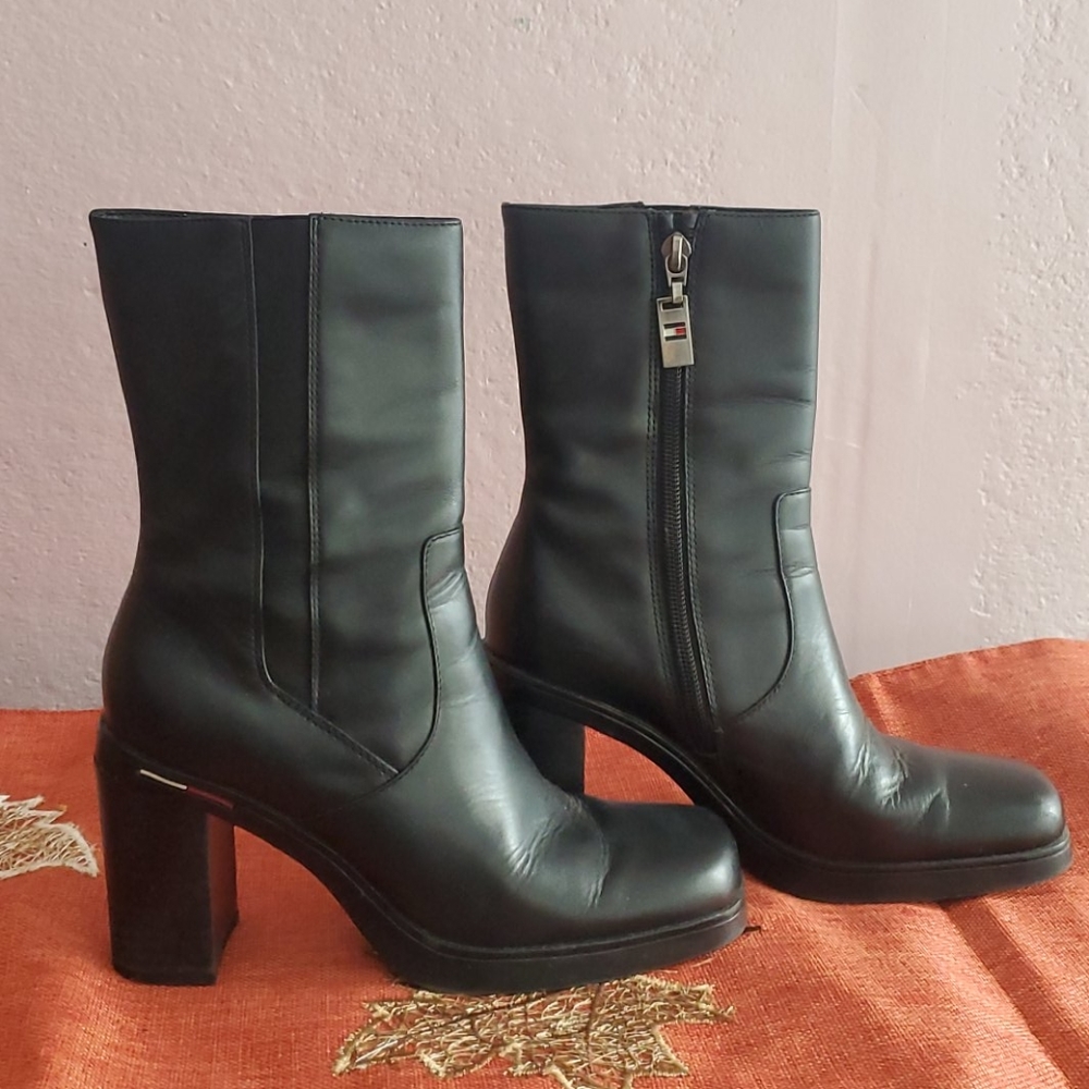 Tommy Hilfiger boots.